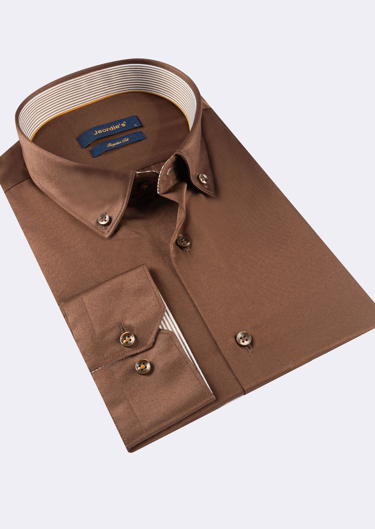 Brown Long Sleeve Shirt