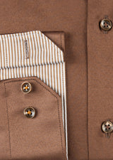 Brown Long Sleeve Shirt