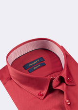 Burgundy Long Sleeve Shirt