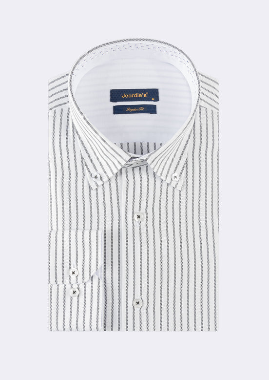 White - Black Long Sleeve Shirt