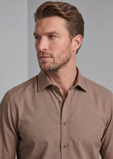 Brown Plain Shirt