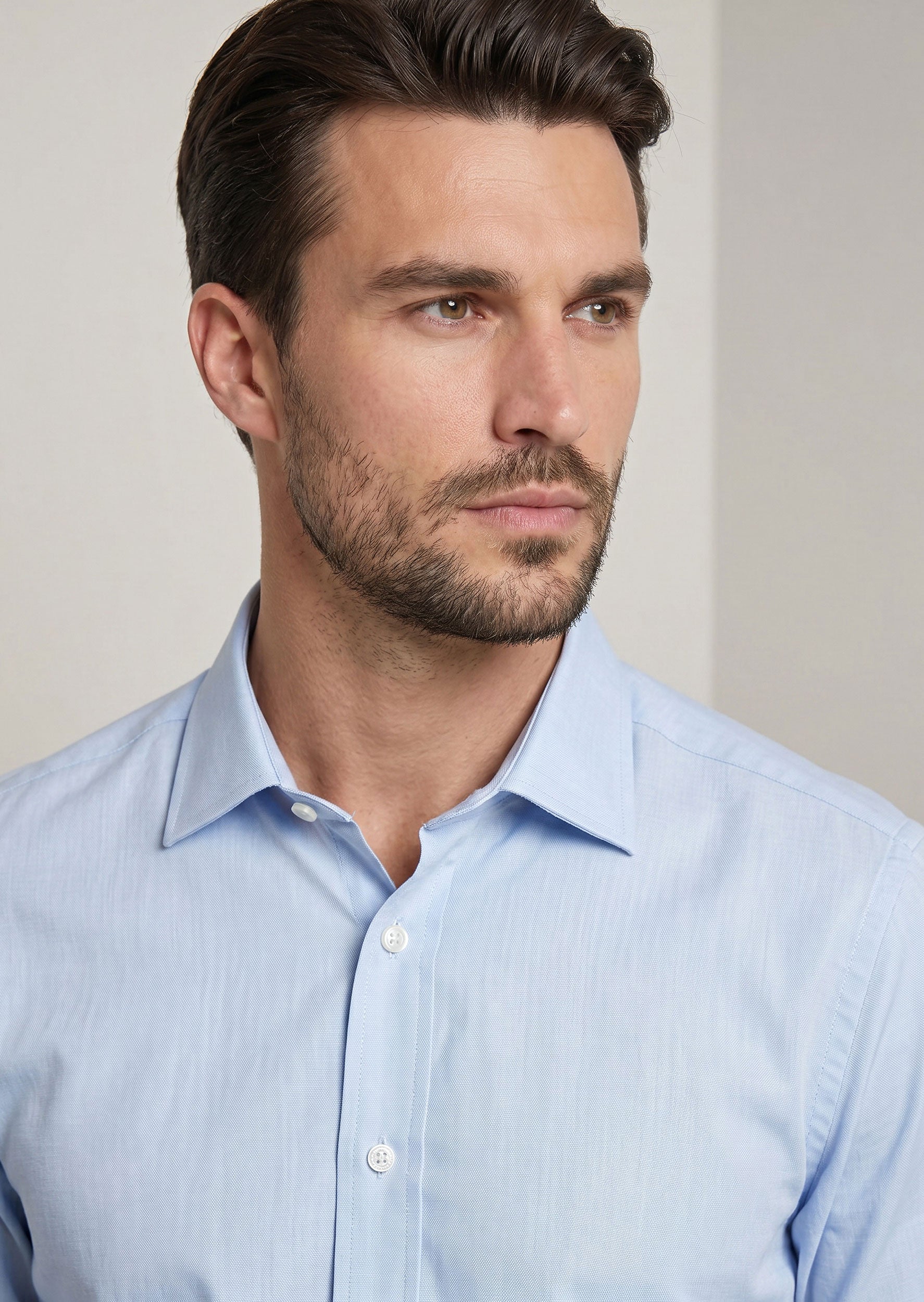 Light Blue Plain Shirt