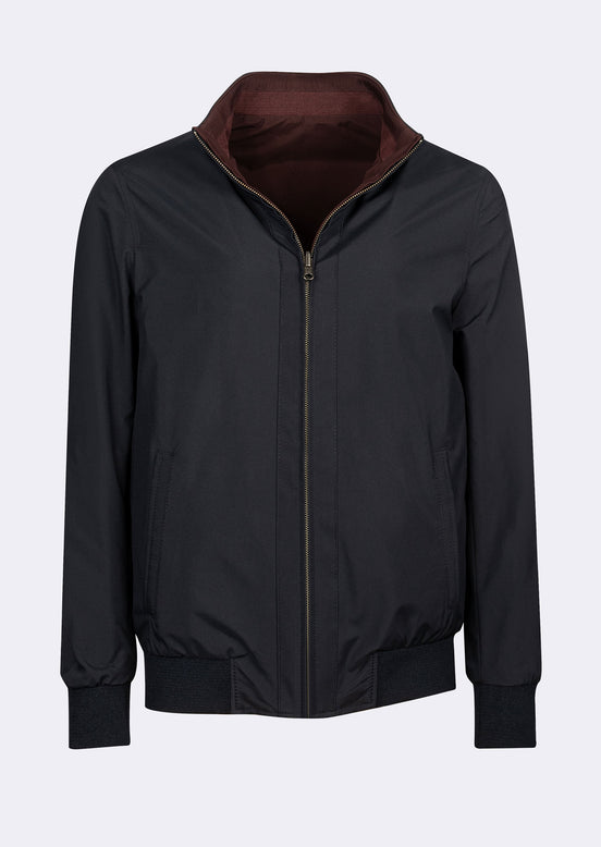Navy - Burgundy Light Jacket