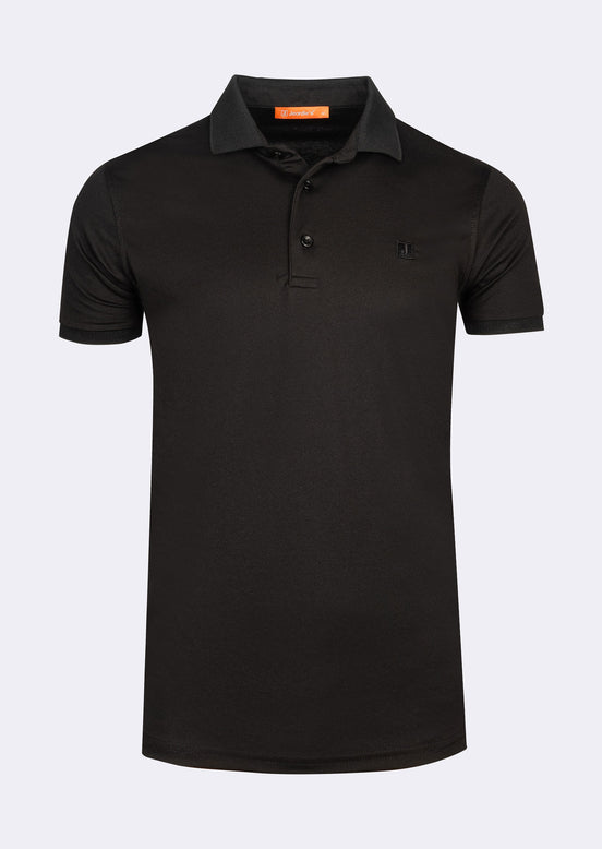 Black Polo T-Shirt