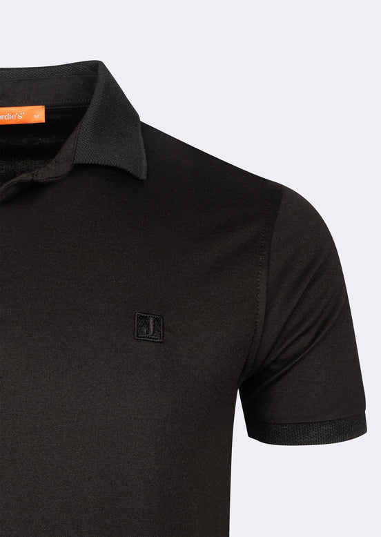 Black Polo T-Shirt