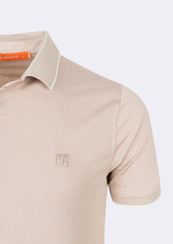Beige Polo T-Shirt