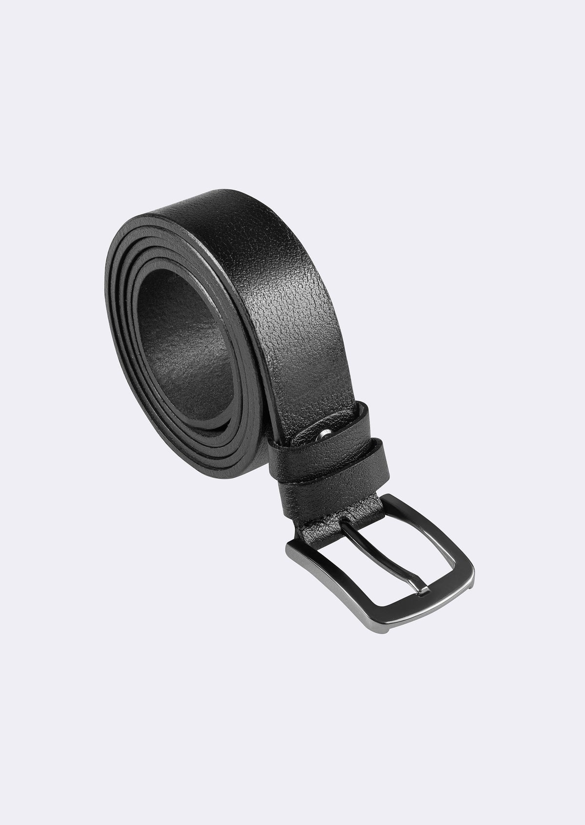 Black Leather Belt