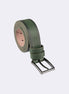 Green Leather Belt