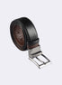 Black - Brown Leather Belt