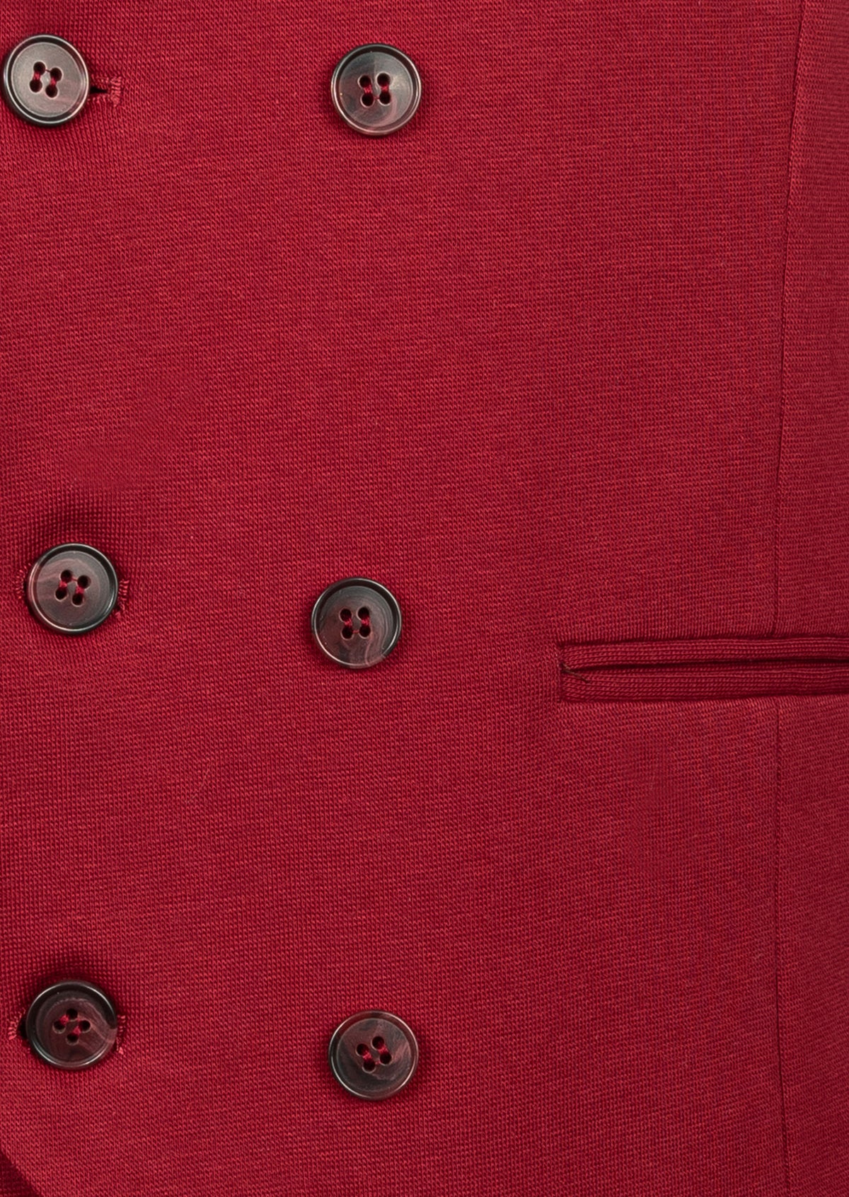 Burgundy Waistcoat