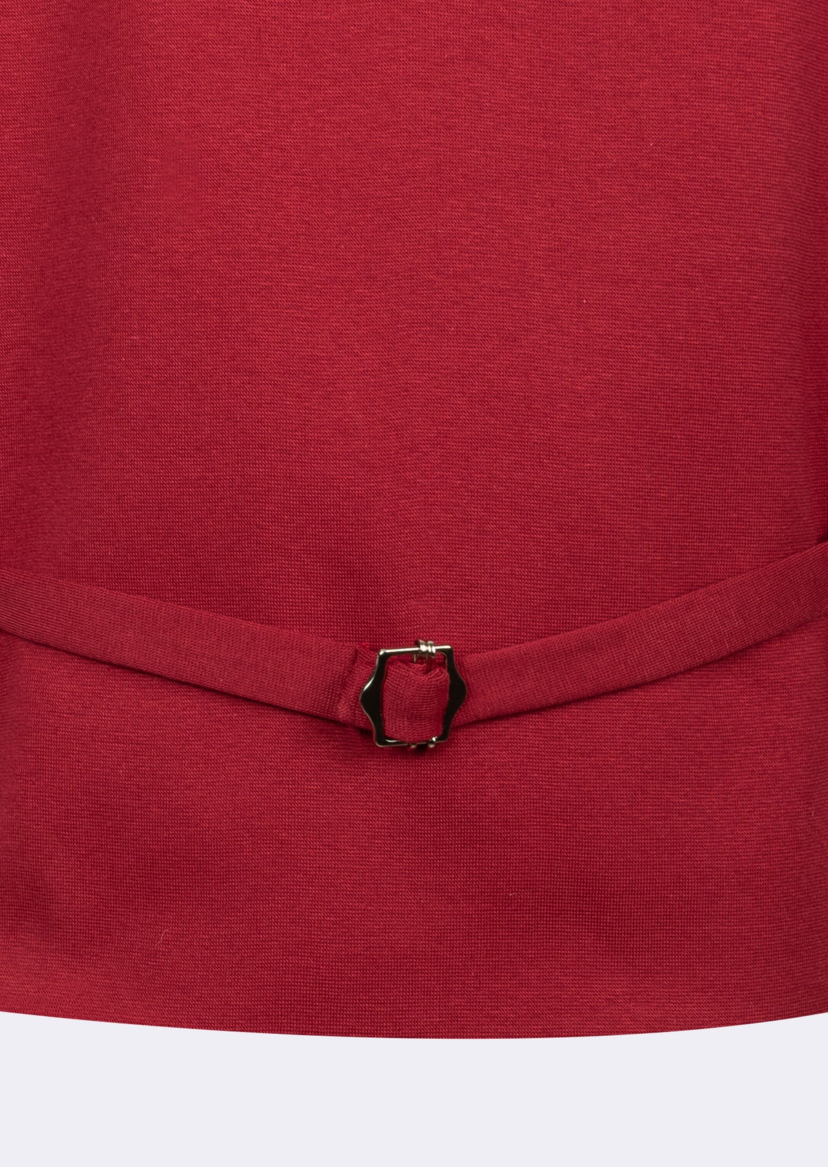Burgundy Waistcoat