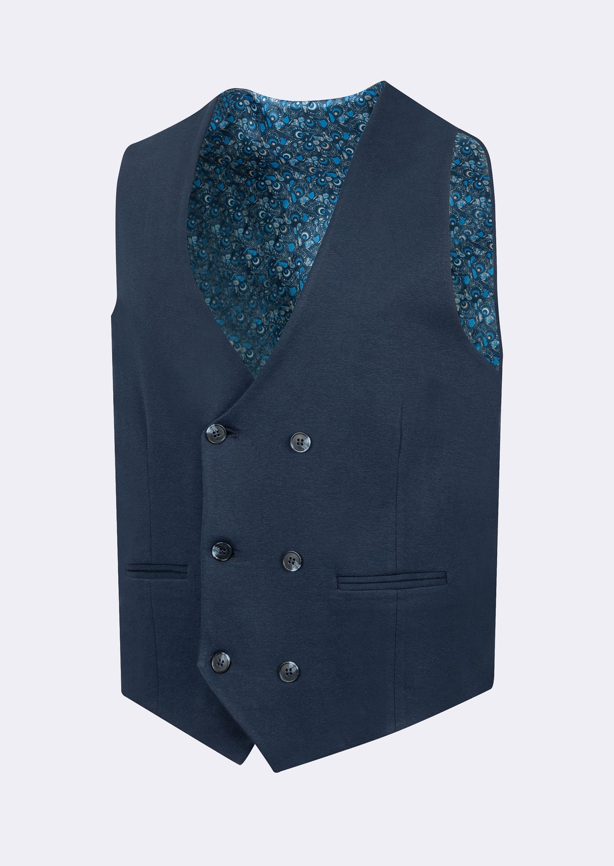 Light Navy Waistcoat