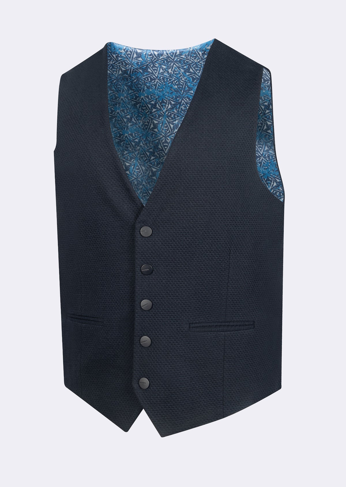 Navy Waistcoat