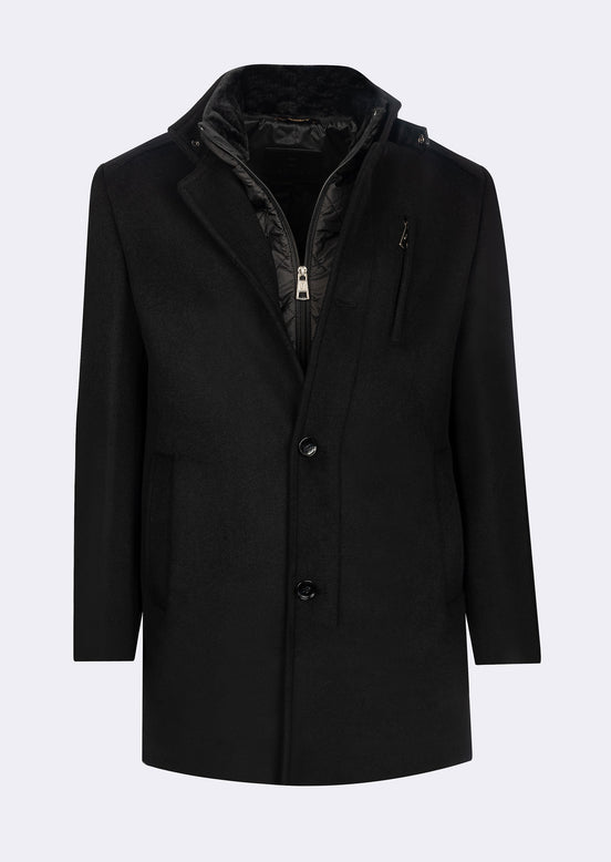 Black Wool Coat