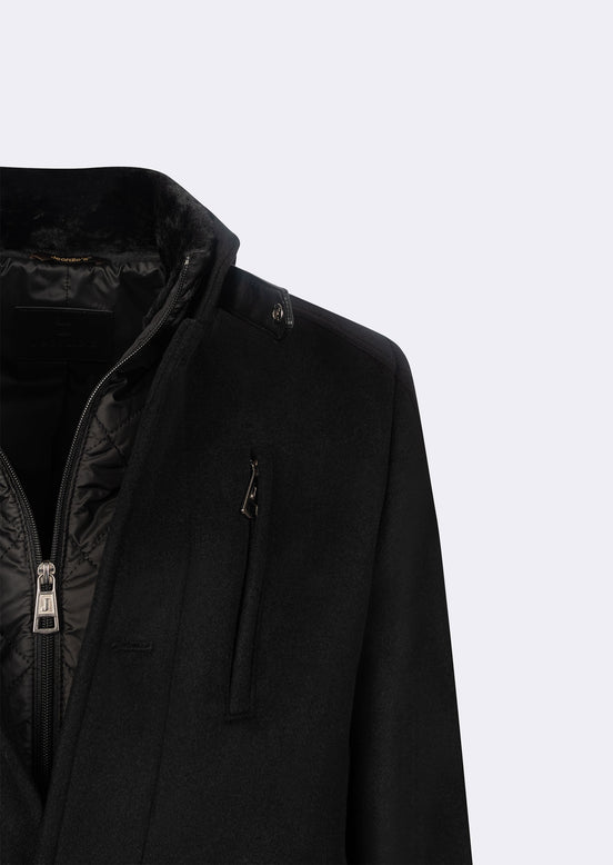 Black Wool Coat