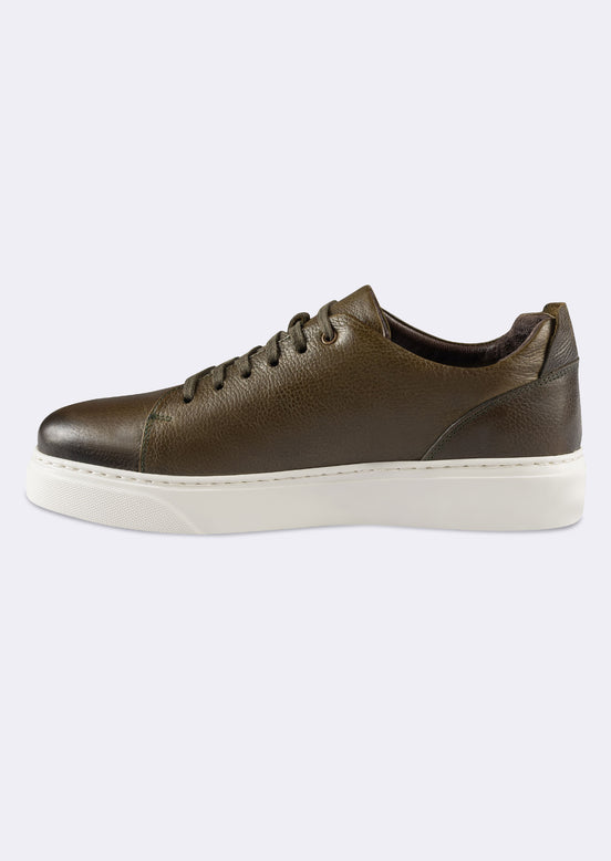 White - Khaki Trainers