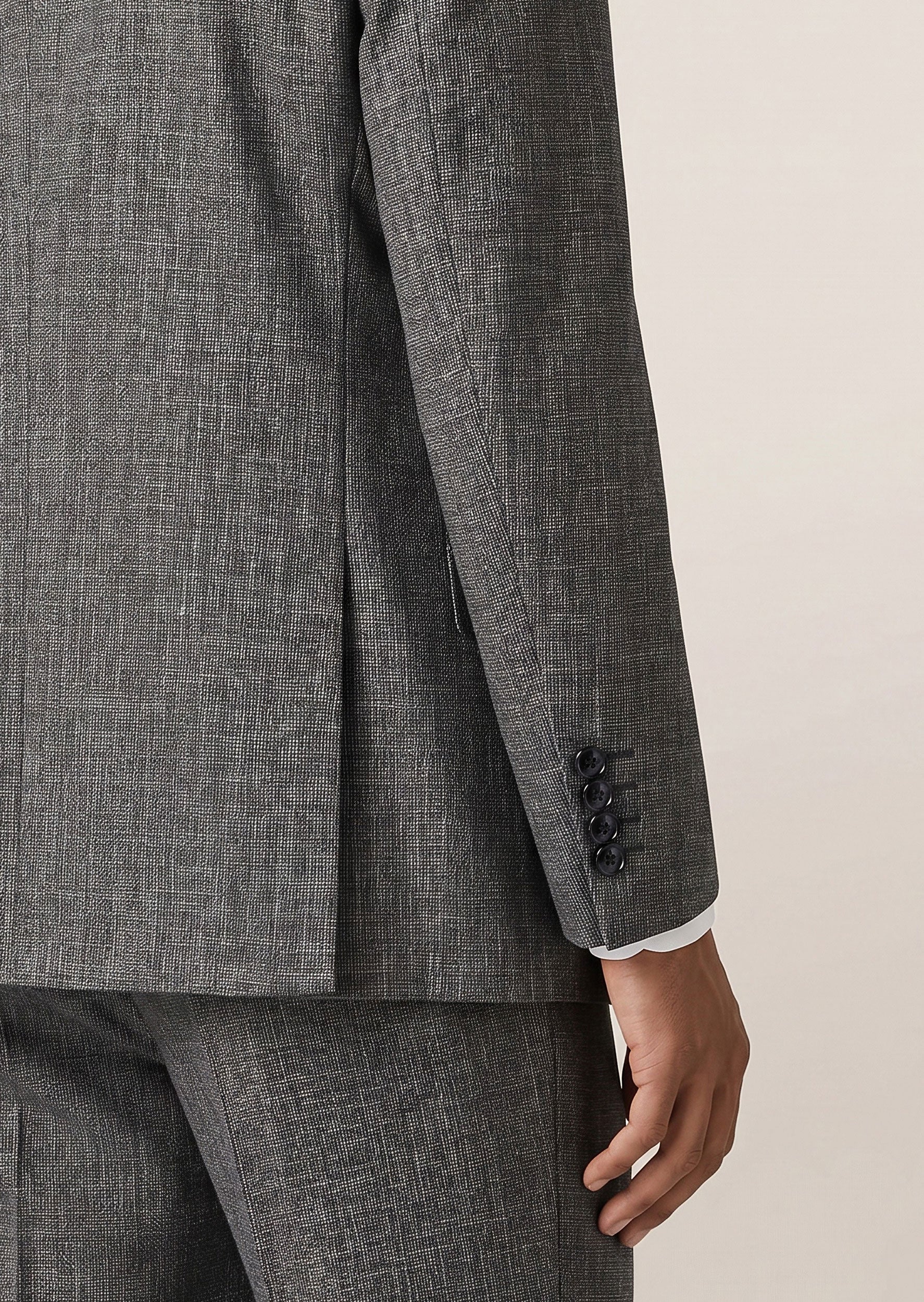 Dark Navy Three-Piece Suit