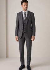 Dark Navy Three-Piece Suit