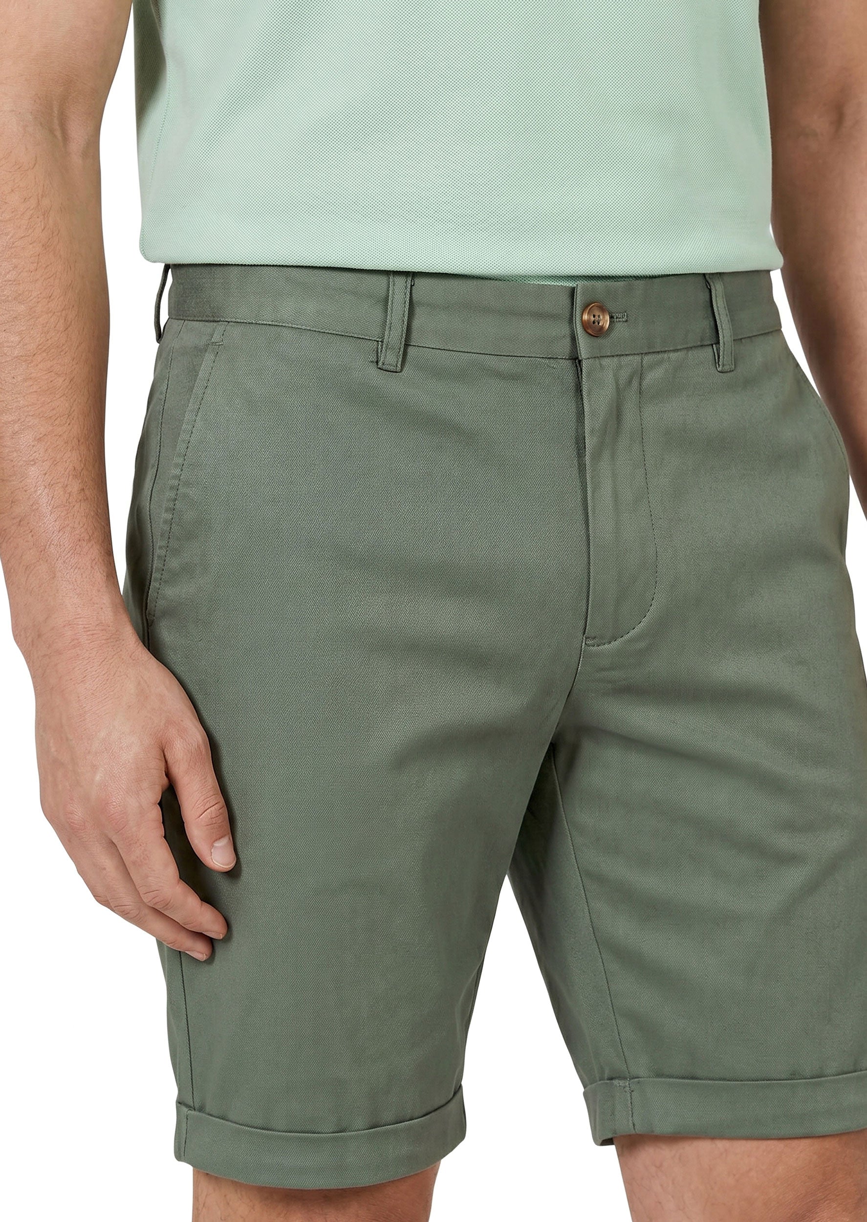 Green Bermuda Short