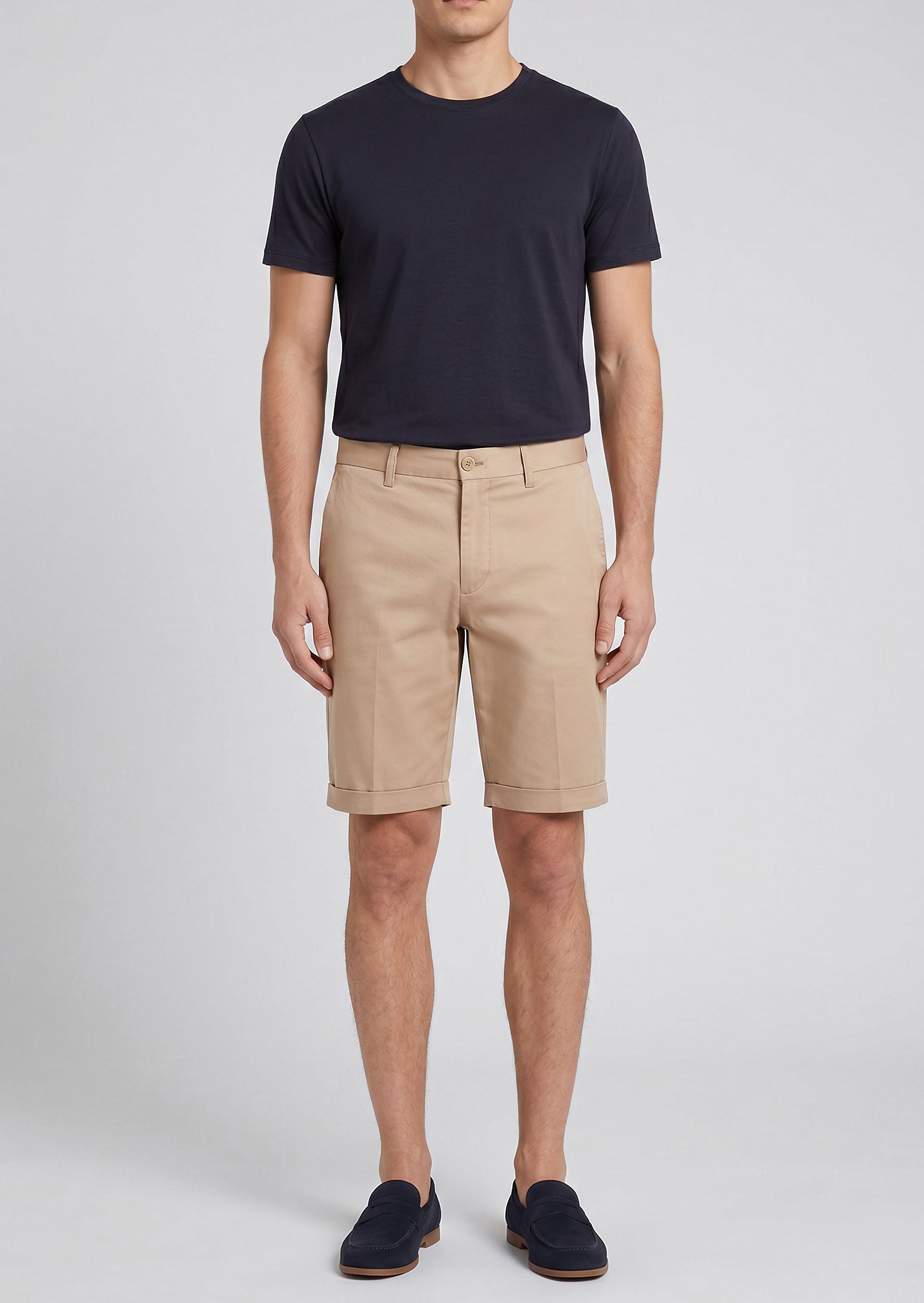 Taupe Bermuda Short