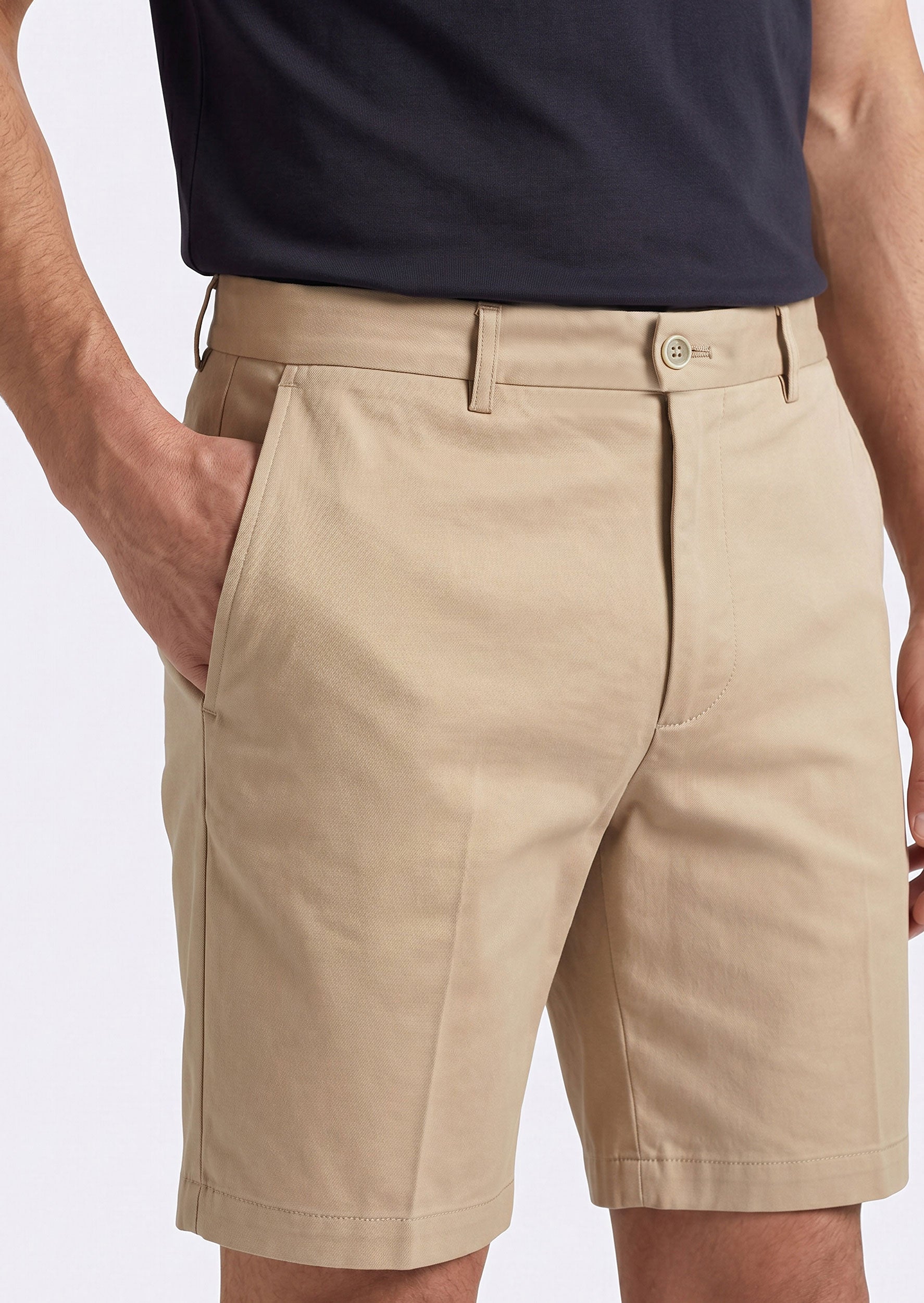 Taupe Bermuda Short