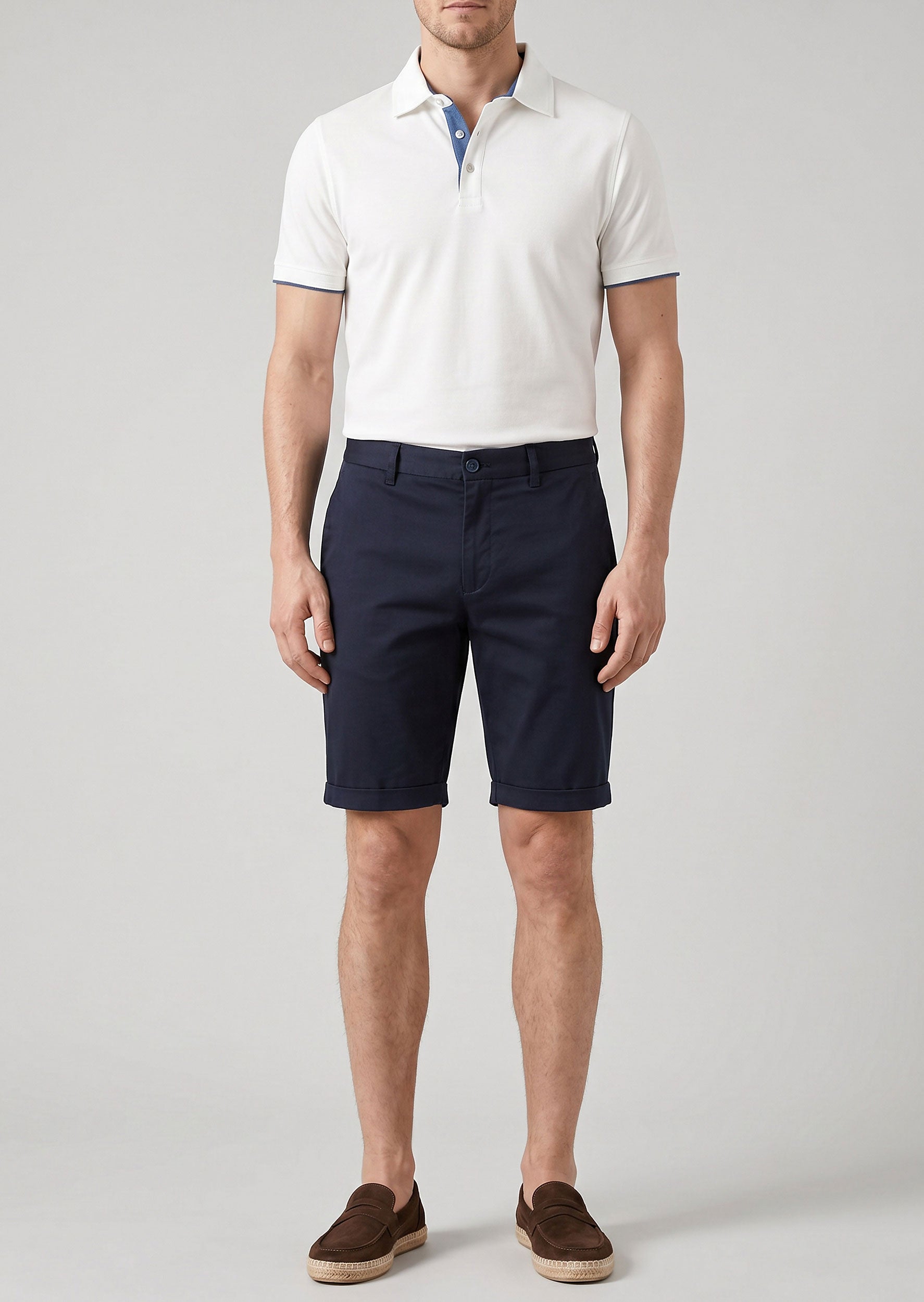 Dark Navy Bermuda Short