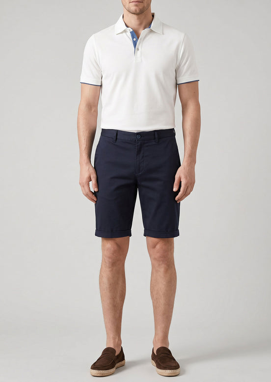 Dark Navy Bermuda Short