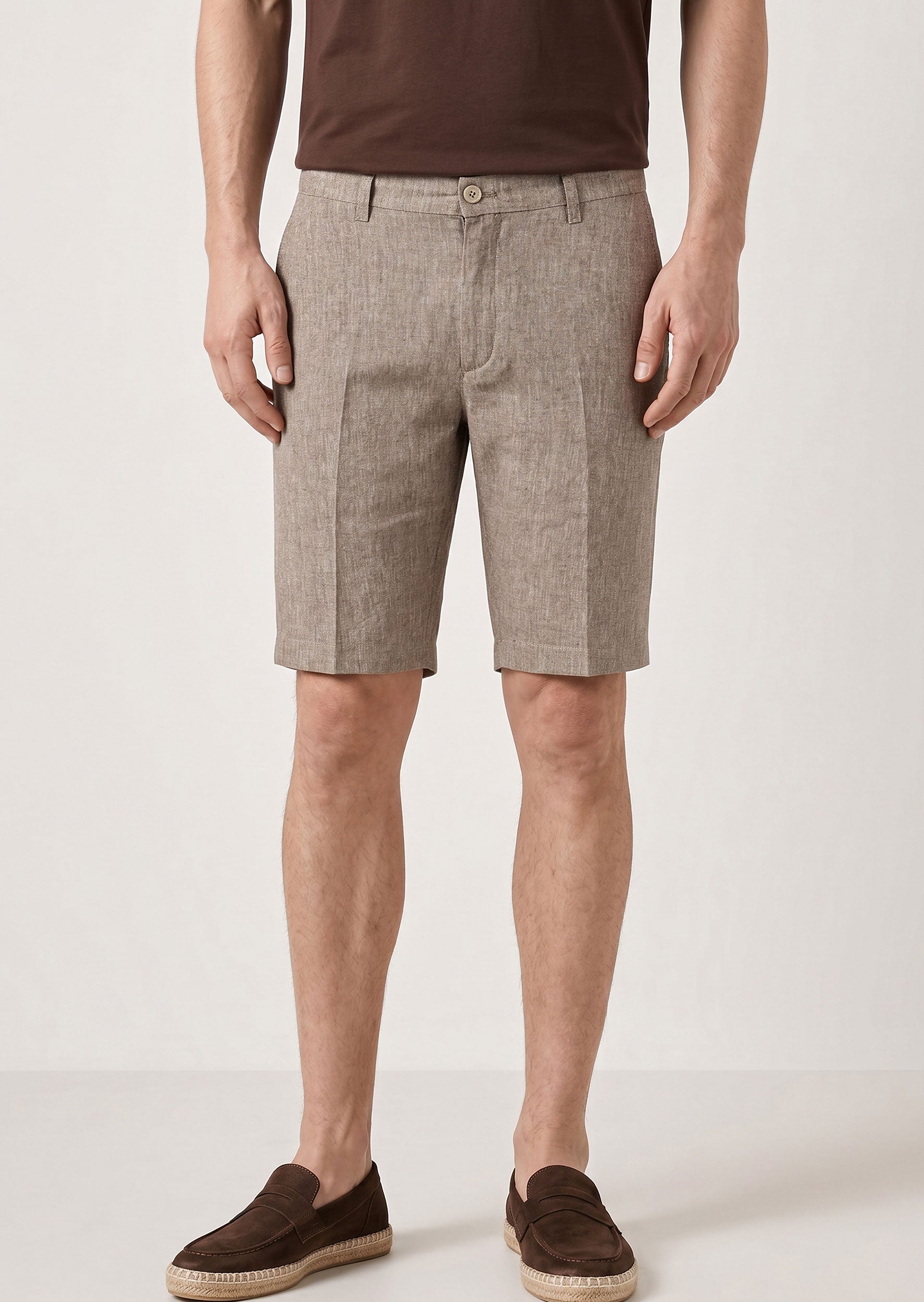 Brown Bermuda Short