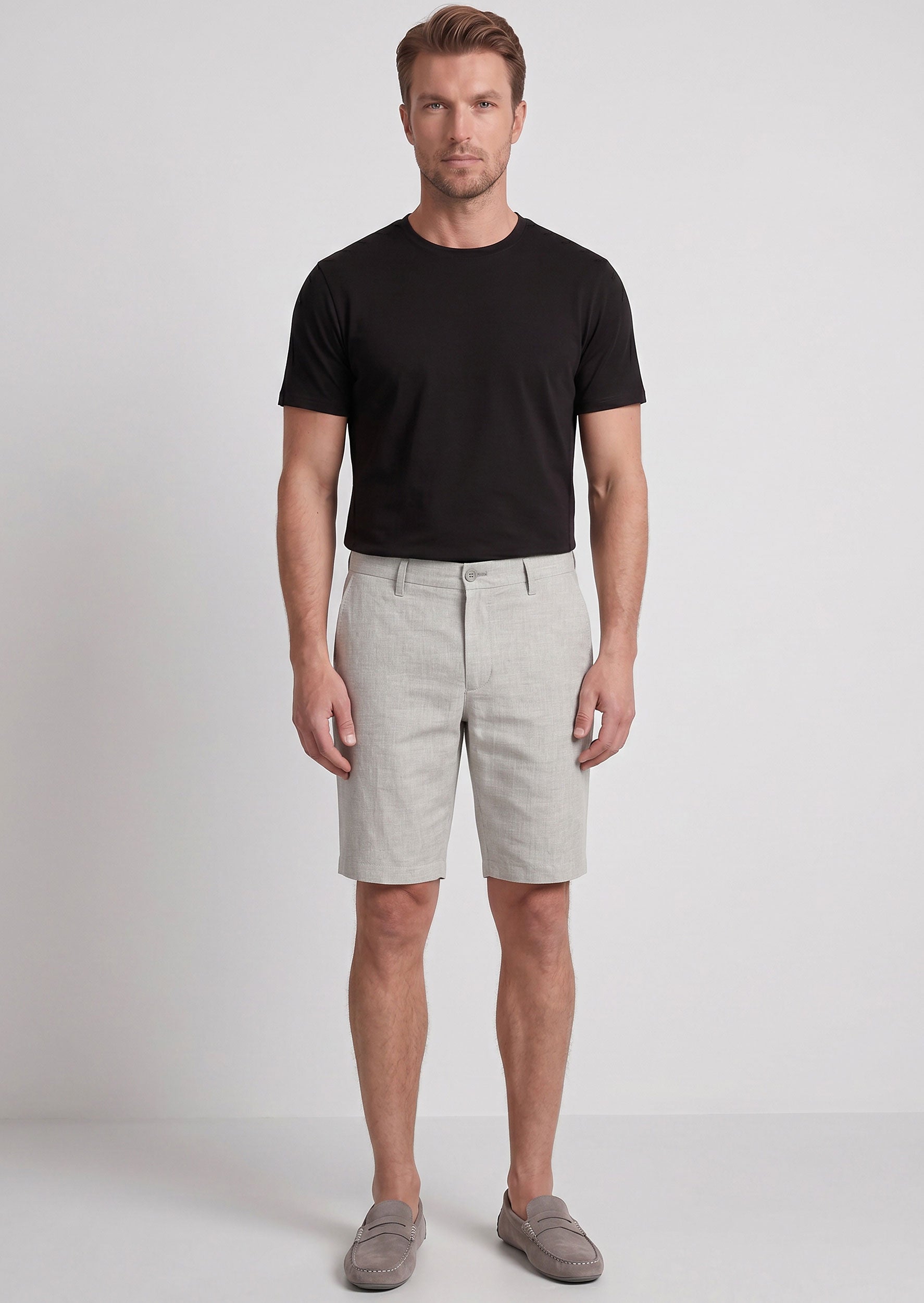 Light Grey Bermuda Short