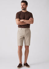 Dark Beige Bermuda Short