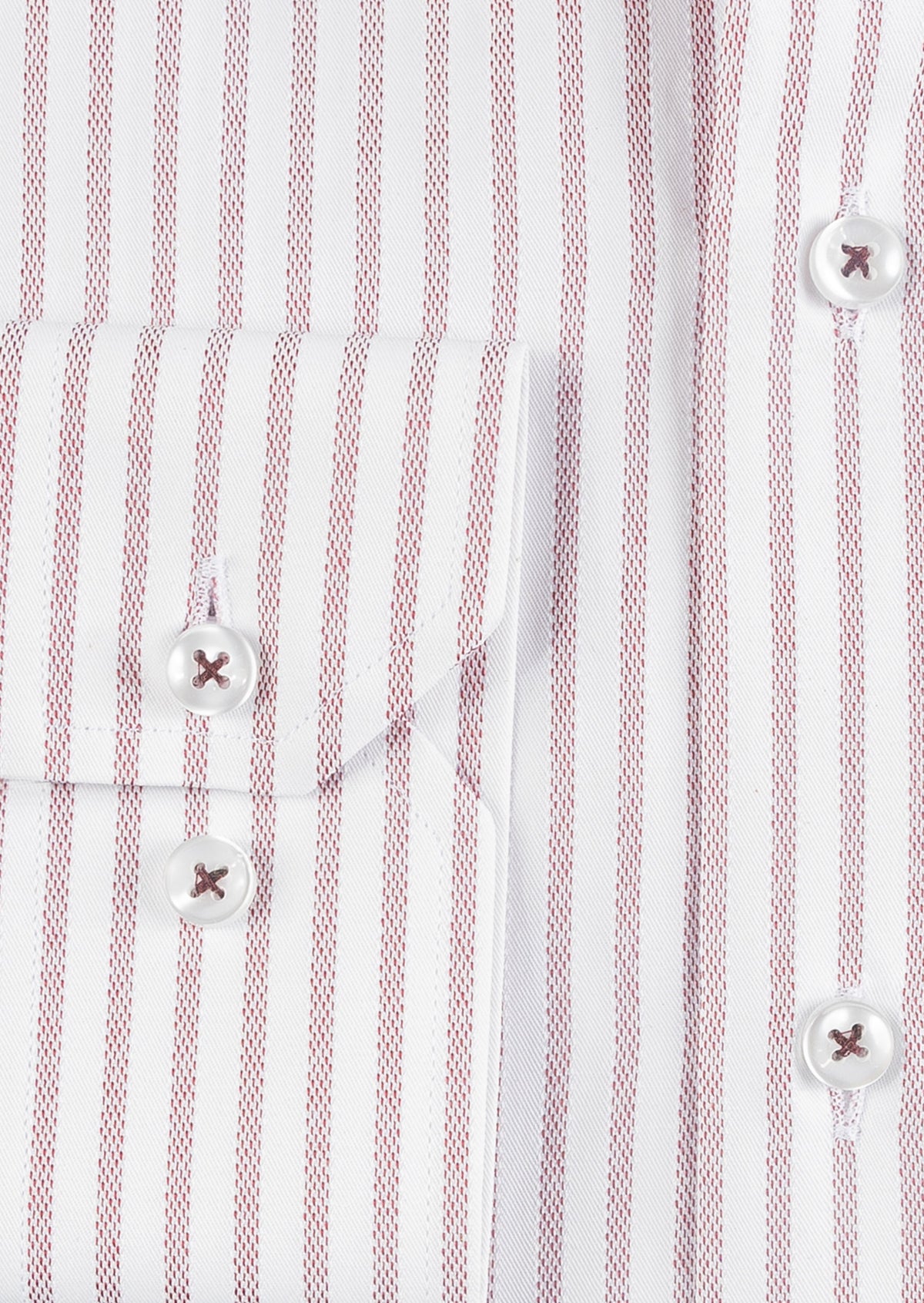 White - Brown Long Sleeve Shirt