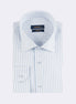 White - Blue Long Sleeve Shirt