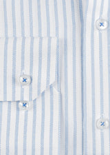 White - Blue Long Sleeve Shirt