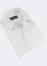 White - Beige Long Sleeve Shirt