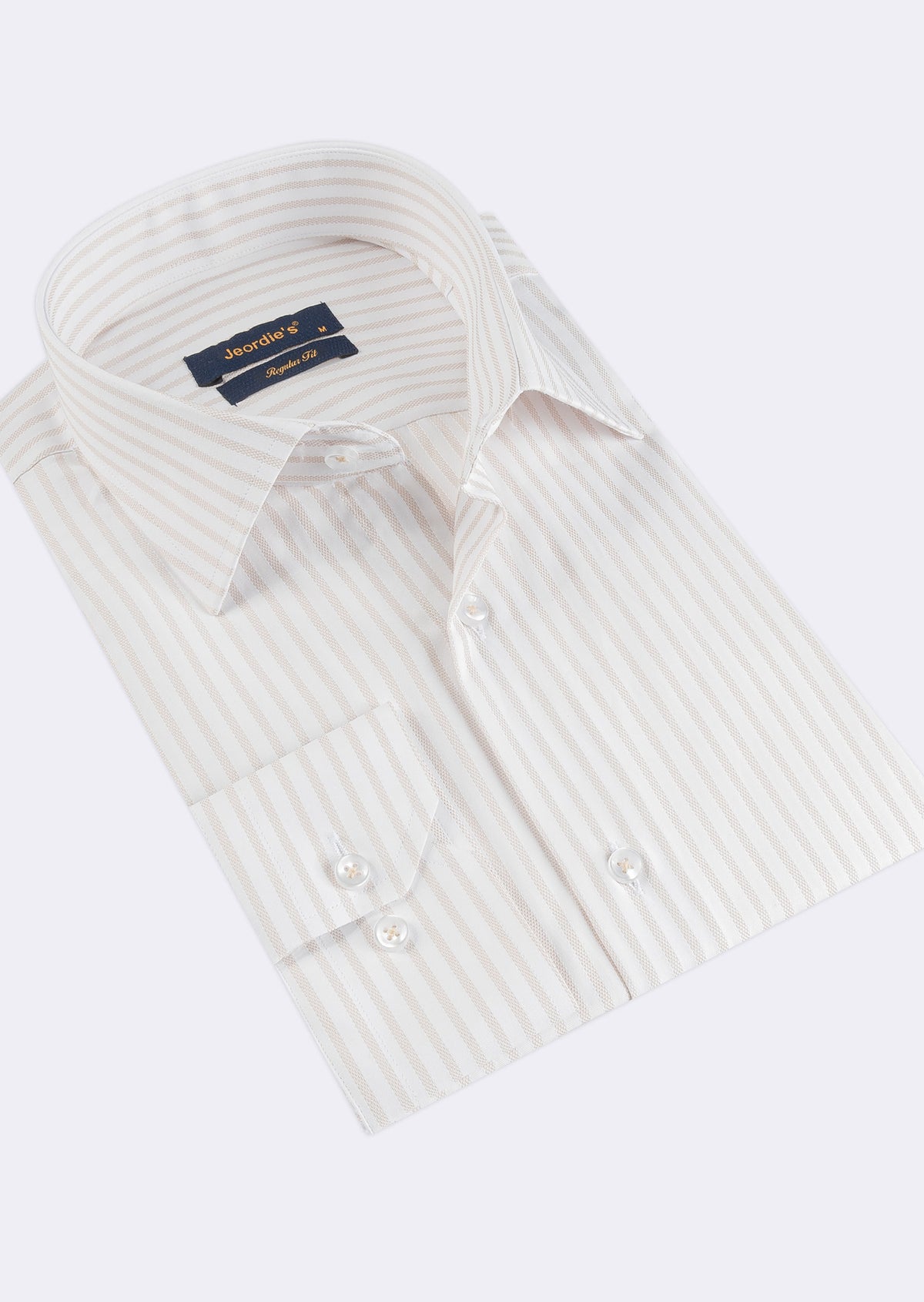 White - Beige Long Sleeve Shirt
