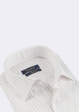 White - Beige Long Sleeve Shirt