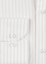 White - Beige Long Sleeve Shirt