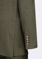 Khaki Three-Piece Suit