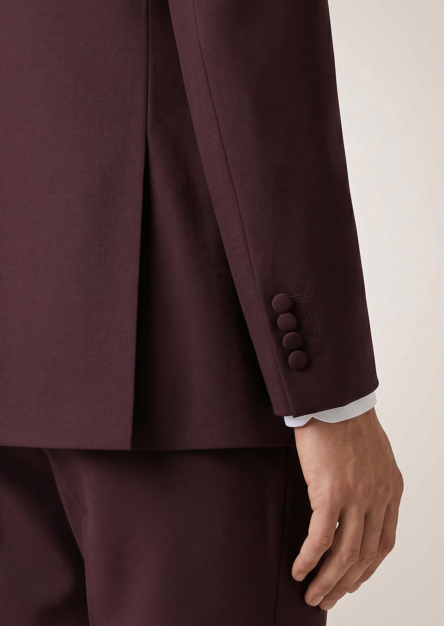 Burgundy Tuxedo