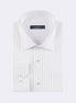 White - Navy Long Sleeve Shirt