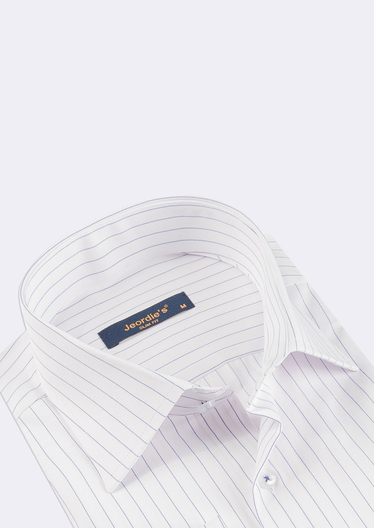 White - Navy Long Sleeve Shirt