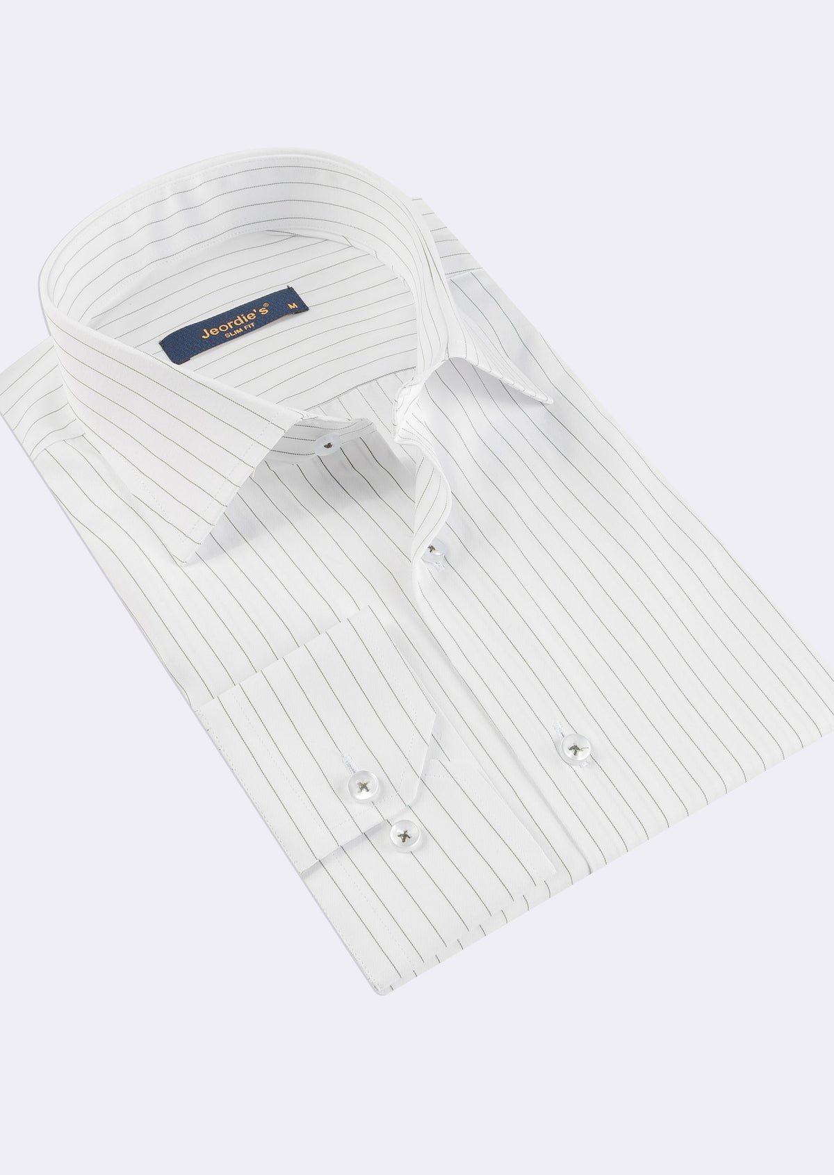 White - Khaki Long Sleeve Shirt