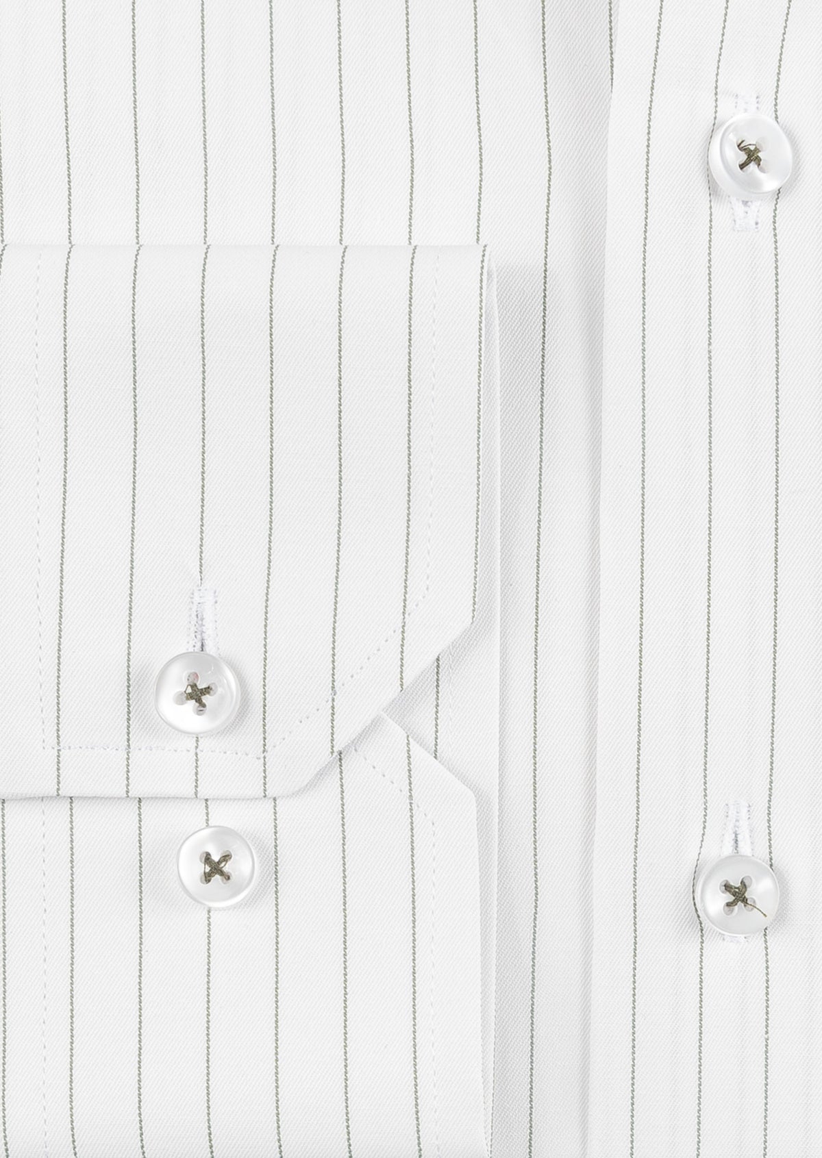 White - Khaki Long Sleeve Shirt