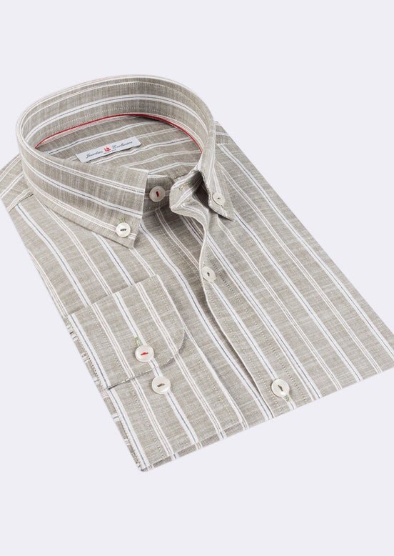 Khaki Long Sleeve Shirt