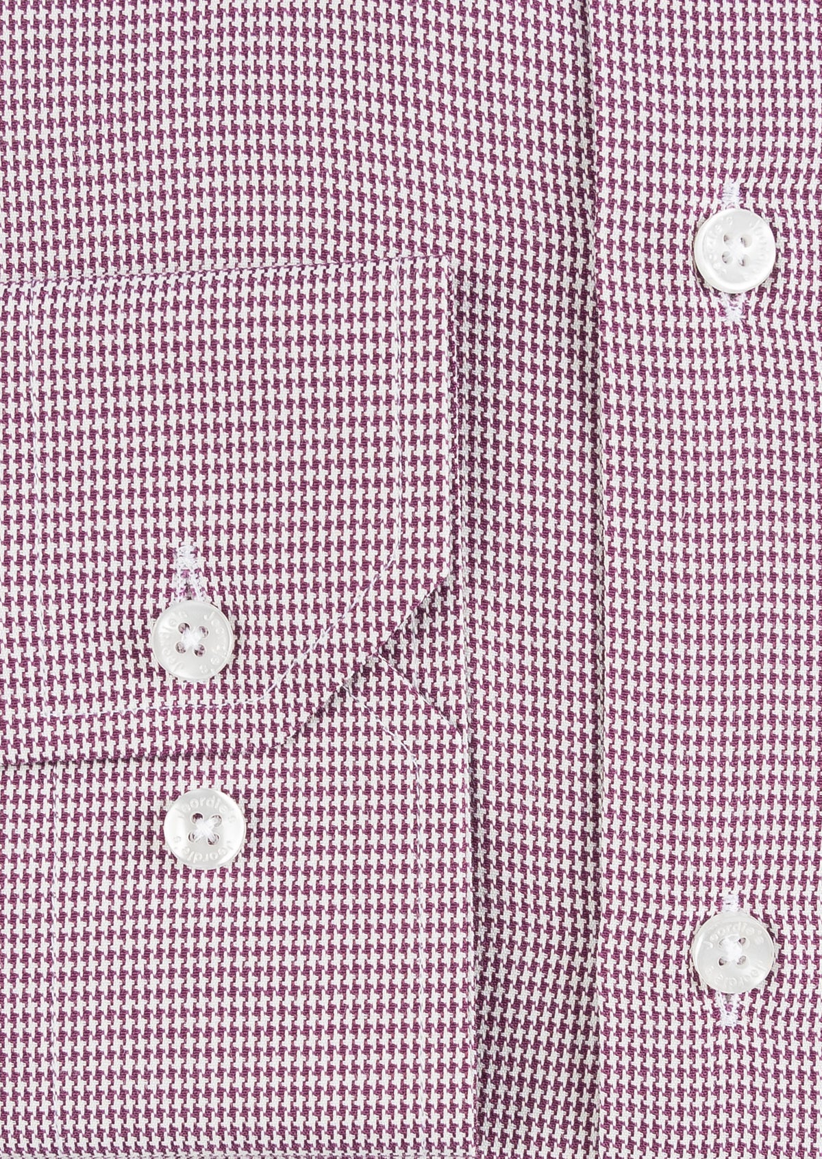 Burgundy Long Sleeve Shirt