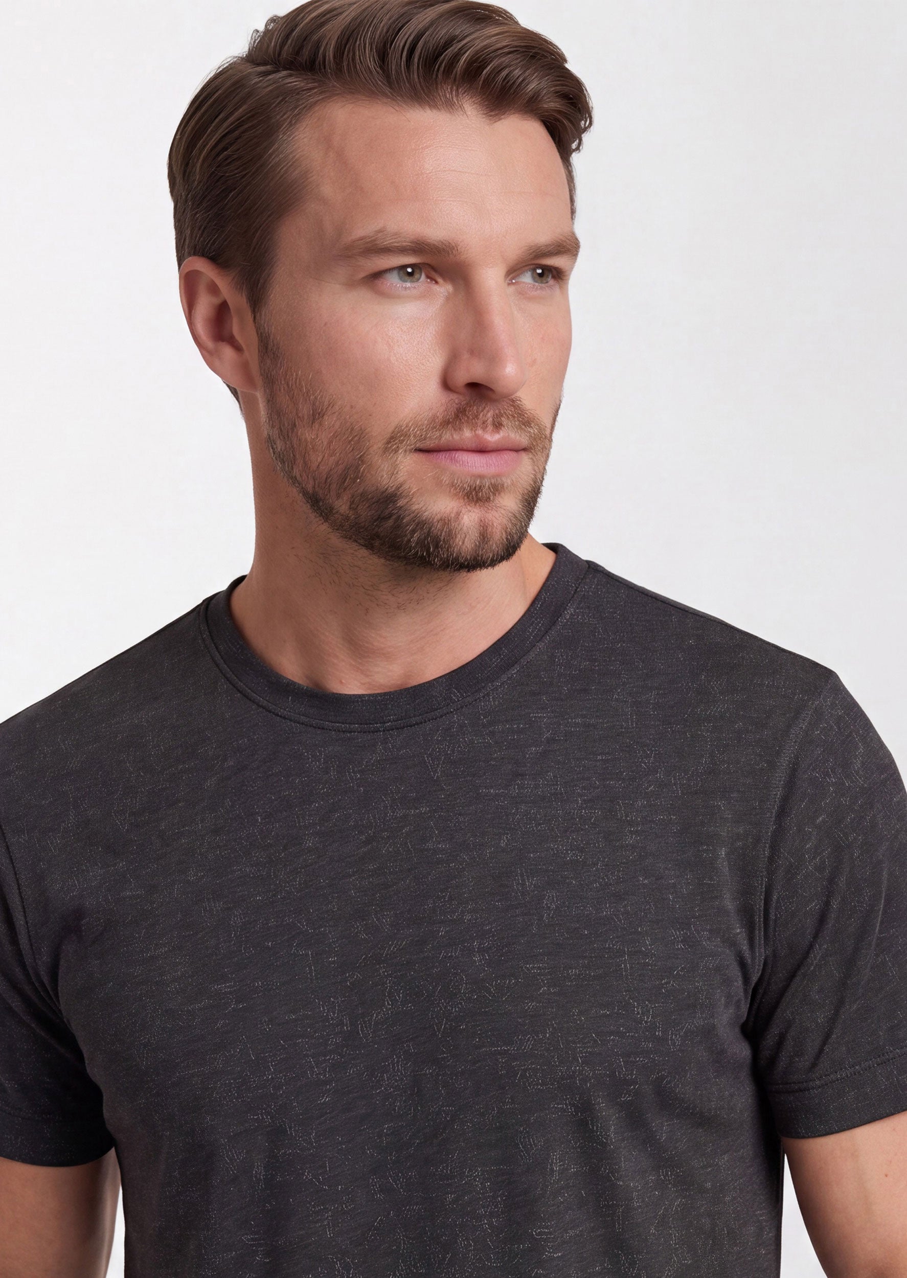 Black Crew Neck T-shirt