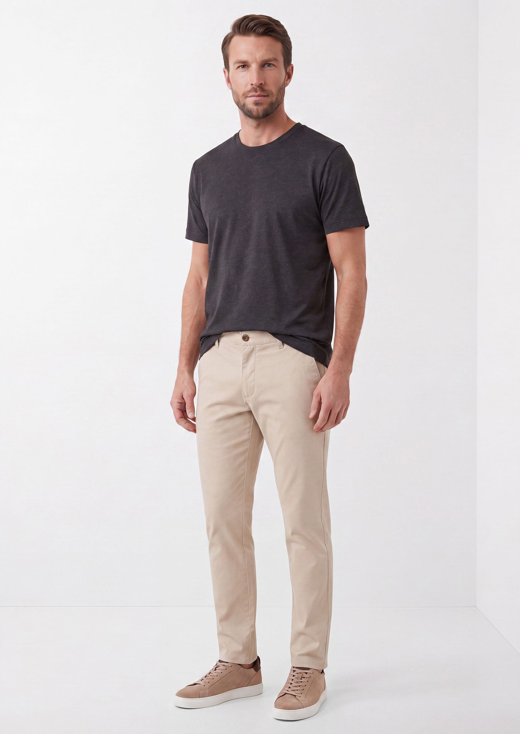 Black Crew Neck T-shirt