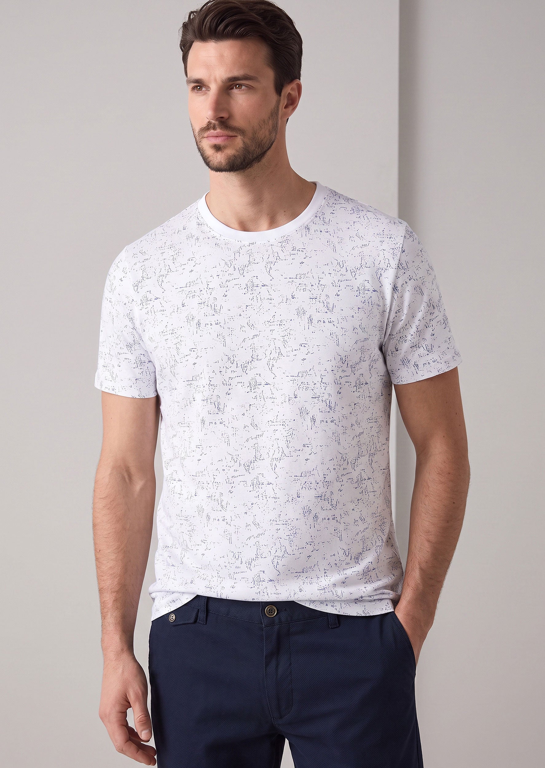 White Crew Neck T-shirt