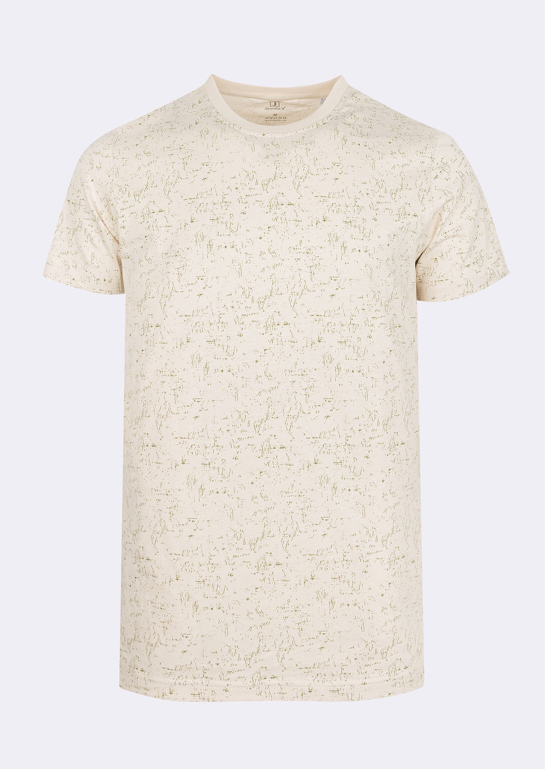 Beige Crew Neck T-shirt
