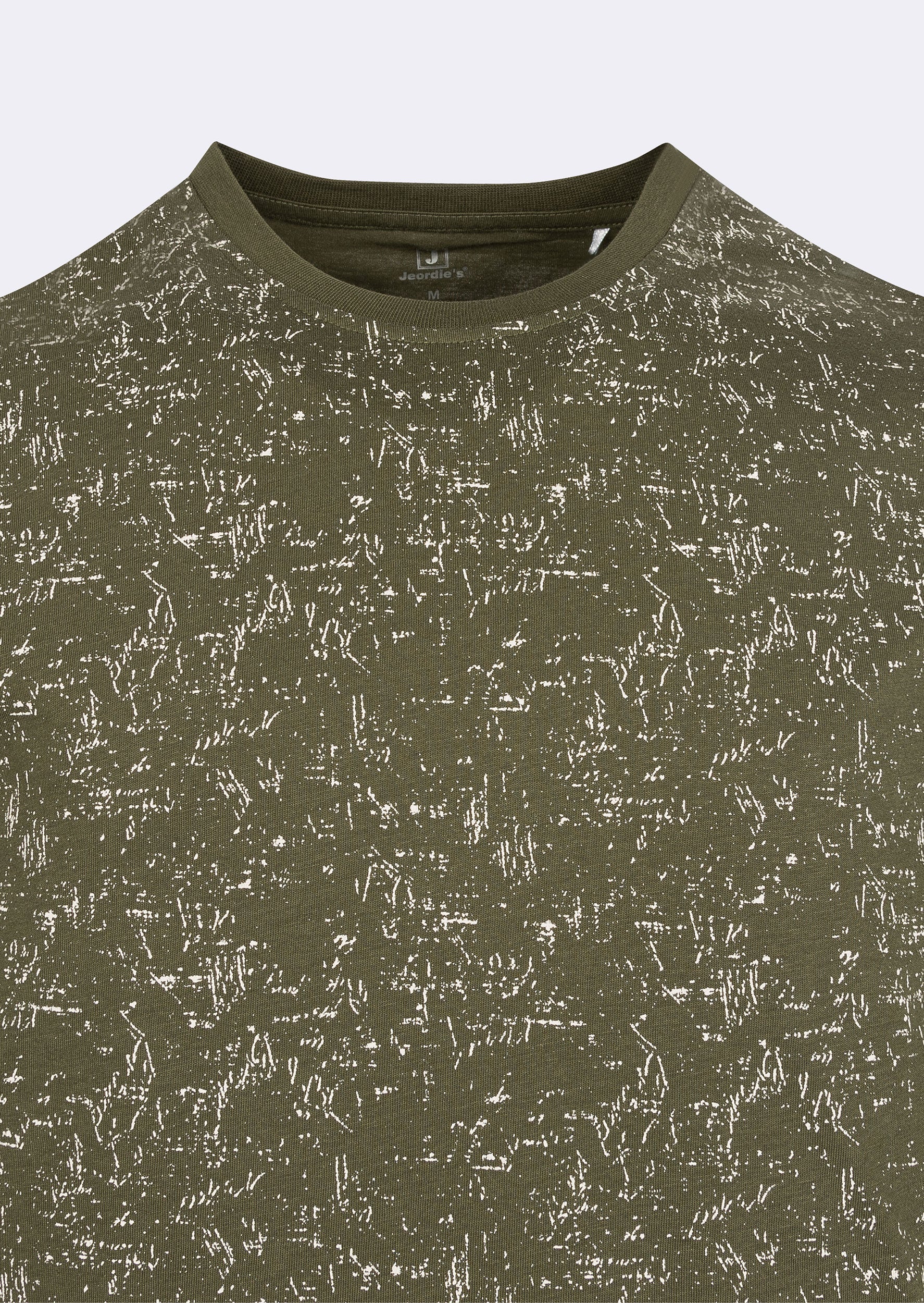 Khaki Crew Neck T-shirt